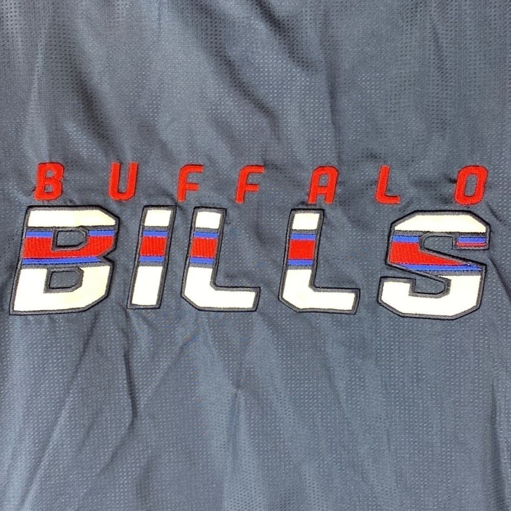 Official NFL Buffalo Bills ‘On Field’ Fleece Lined Hooded Polyester Jacket- 2XL - Picture 7 of 12